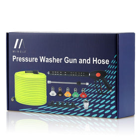 M MINGLE packaged kit and carrying case, portable storage.