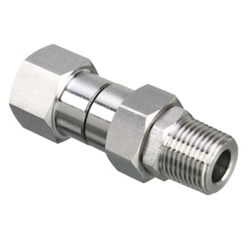 M MINGLE stainless steel swivel supports up to 4500 PSI for durable performance