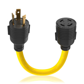 M1A2 L5-30P locking plug for secure power transfer.
