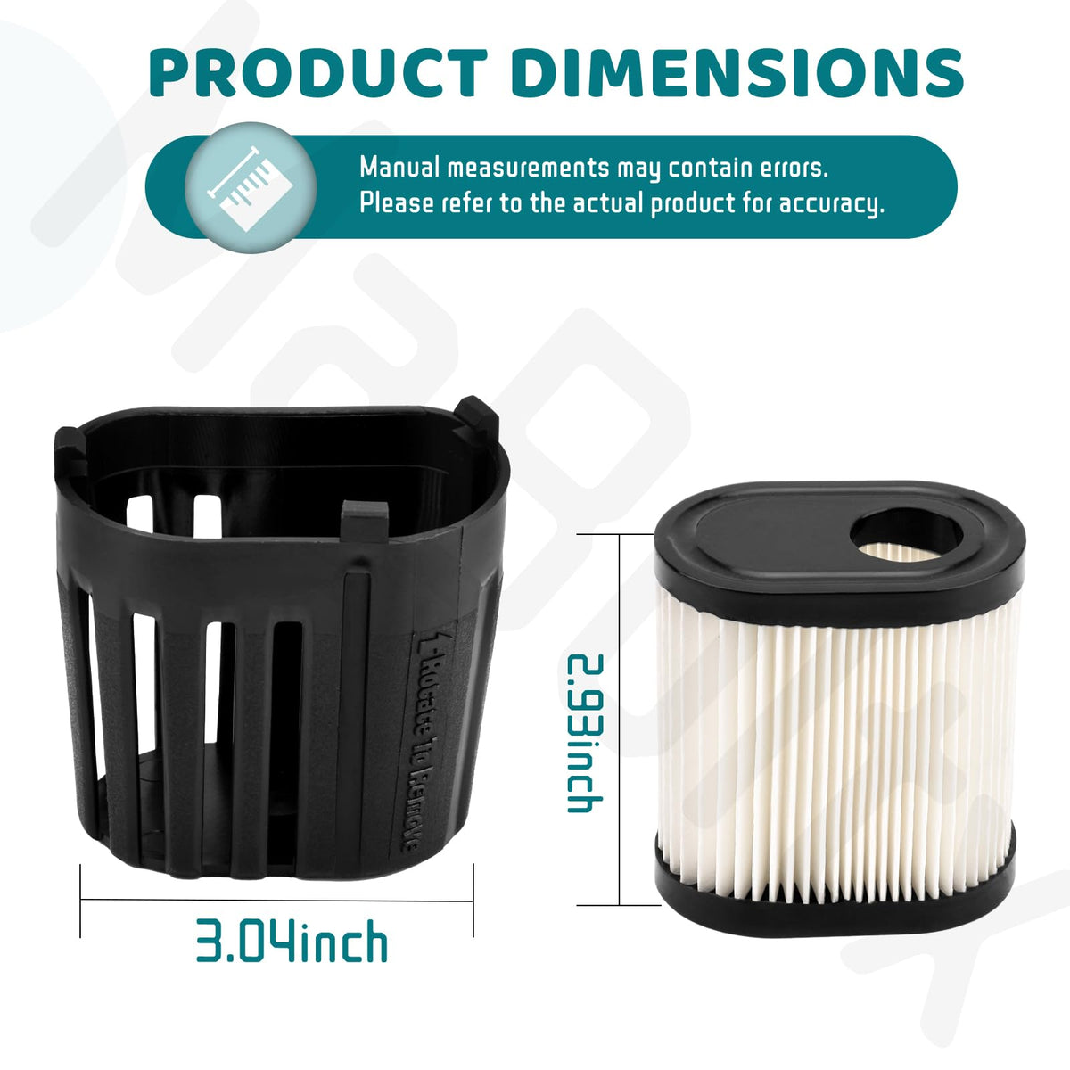 MaBoltx 37122 filter cover secures the filter with durable sealing.