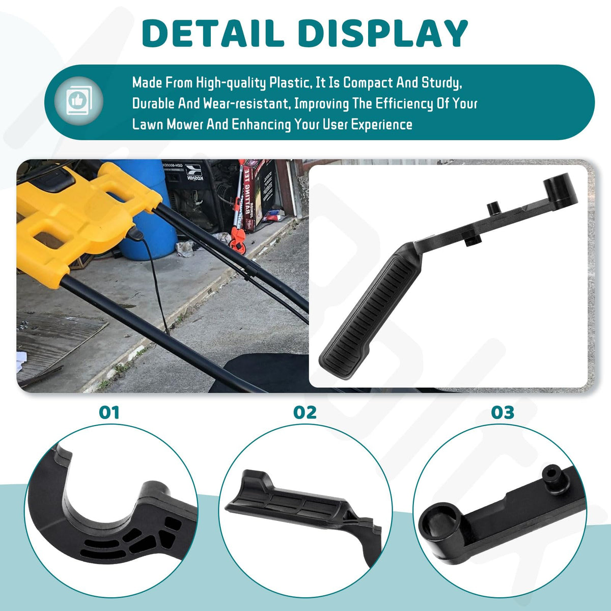 Versatile lever for weed removal and lawn care tasks