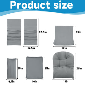MABOZOO armrest cushions give arm support during lounging.
