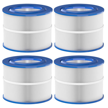 Macaberry PBF40M filter front view shows compact spa replacement design.