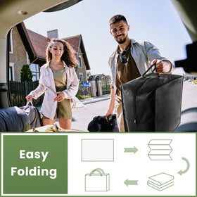 Macgace portable rug folds compactly and fits in the carry bag.