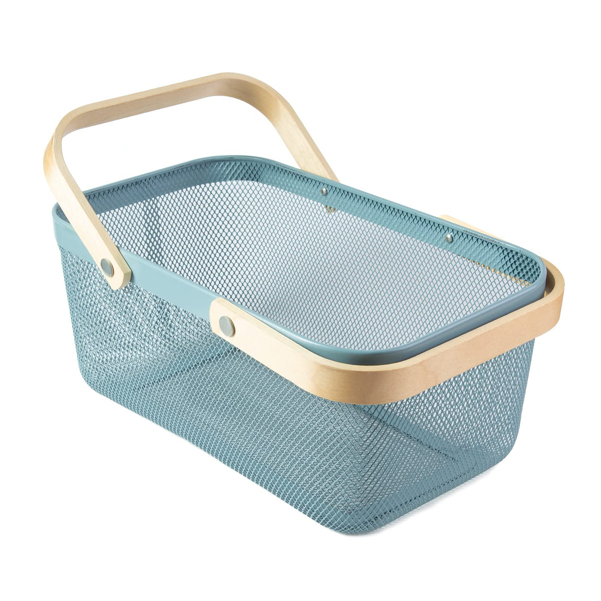 MACOIOR blue portable garden harvest basket for easy gathering