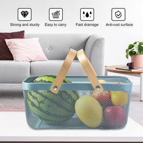 MACOIOR square-base basket sits sturdy on any surface