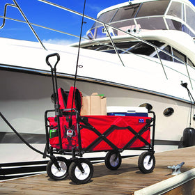 MacSports 600D fabric is UV and mildew resistant for outdoor use.