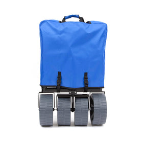 MacSports All Terrain Wagon adjustable handle and large wheels for easy transport