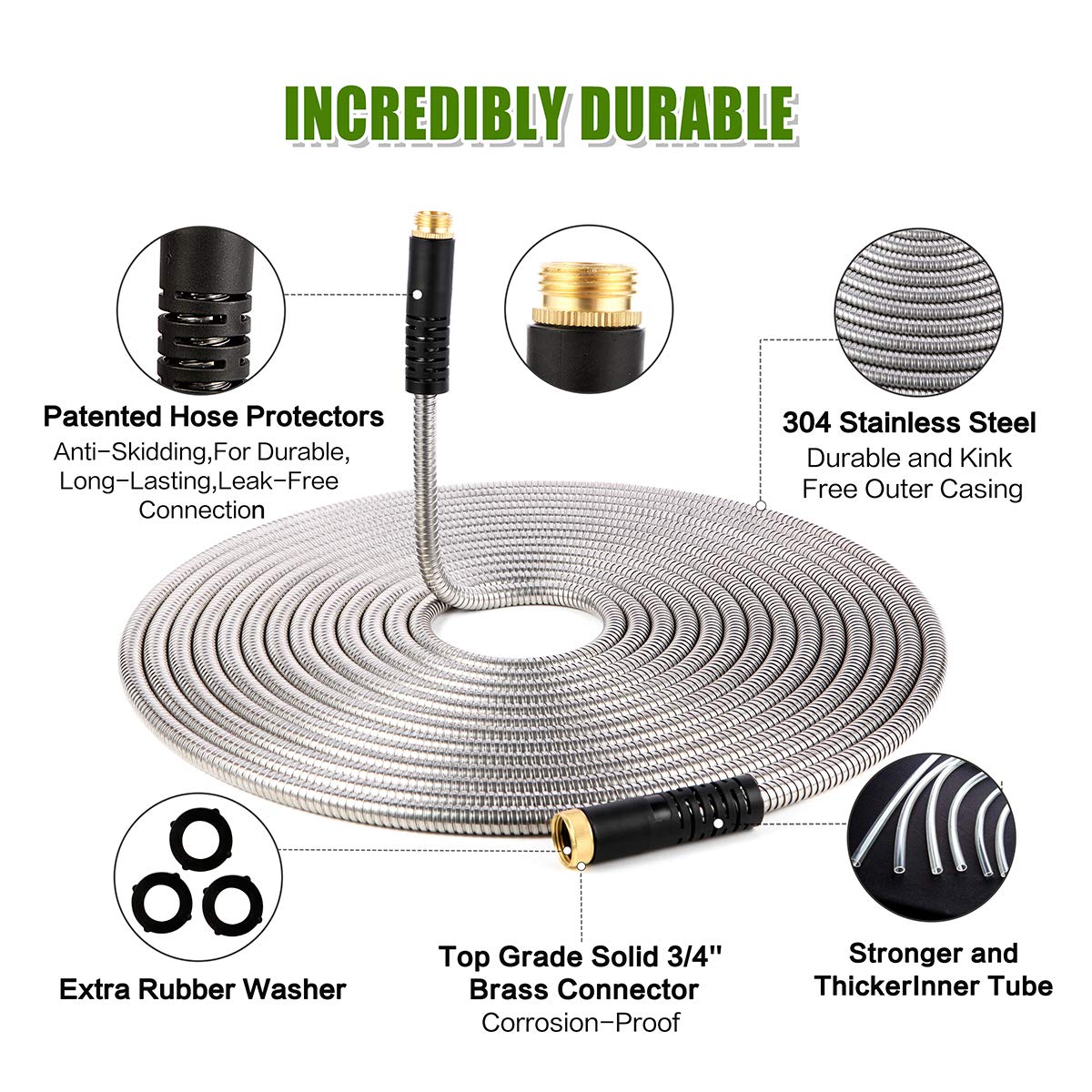 Macuvan brass fittings 3/4-inch provide reliable leak-free connections.