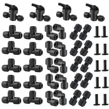 Madavoon 44pc kit front view for a complete drip irrigation setup