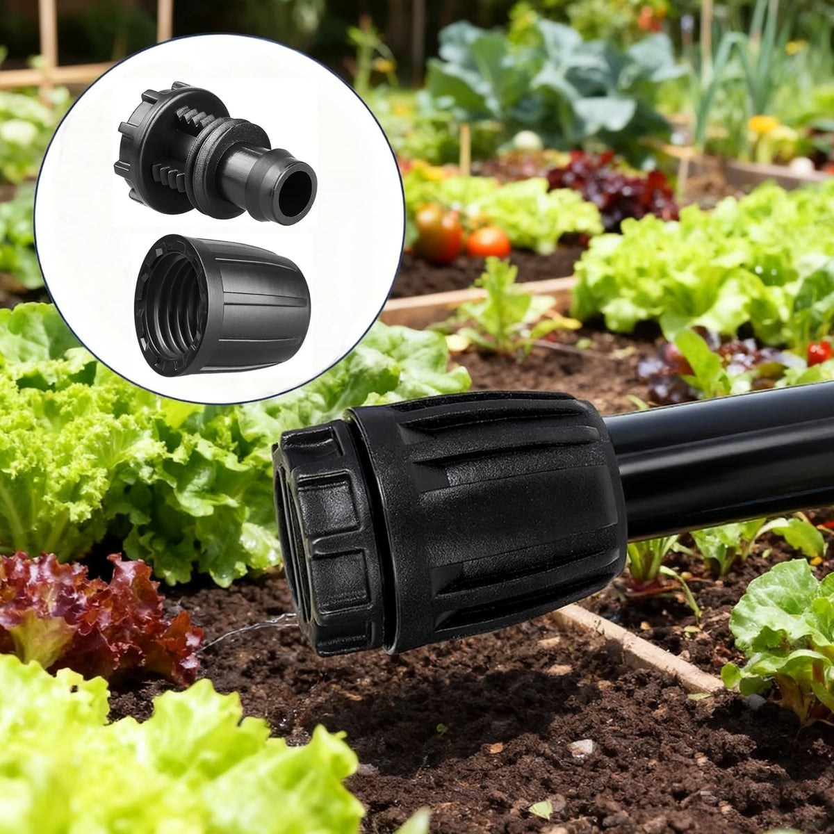 Madavoon end plug 12-pack provides durable irrigation solutions.