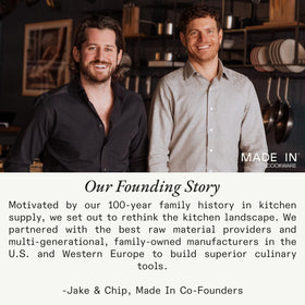 Made In grill press crafted in Sweden by skilled artisans