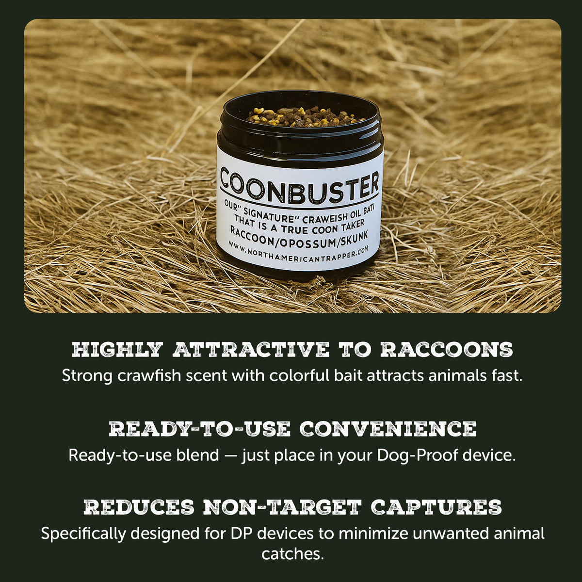 North American Trapper Coonbuster proudly made in the USA with heritage quality.