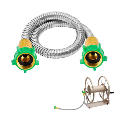 MADHOLLY 2ft leader hose with double female connectors for leak-free irrigation