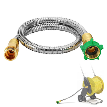 MADHOLLY 2ft leader hose with male-to-female connectors ensures reliable irrigation.