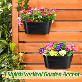 MADHOLLY balcony planting ideas display herbs and flowers.