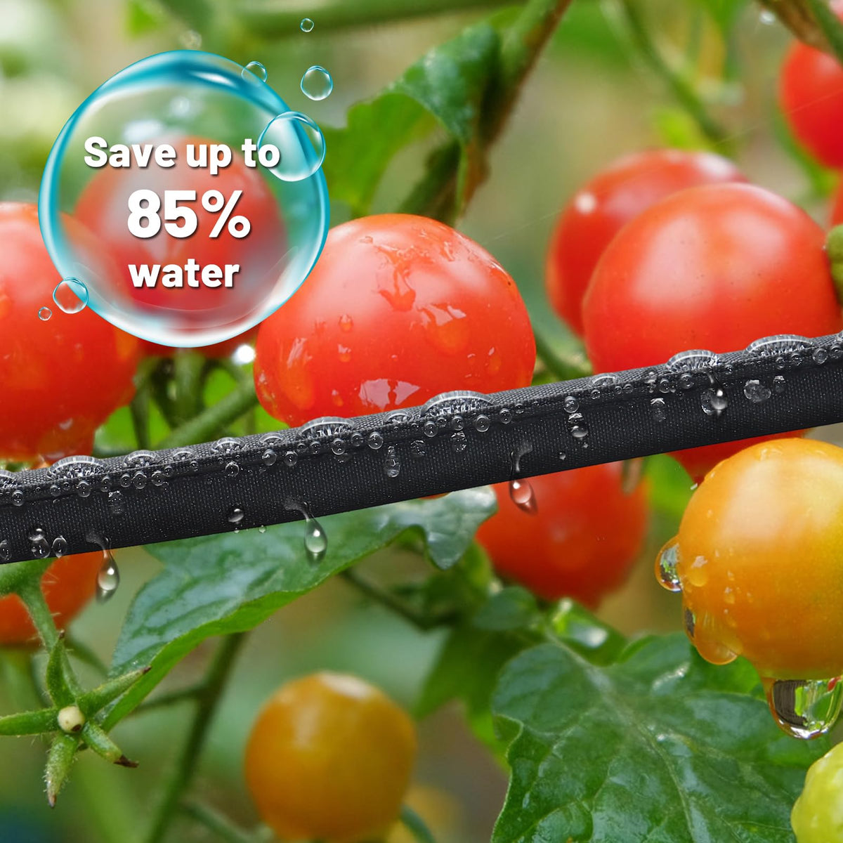 MADHOLLY hose delivering water to the root zone for efficient irrigation