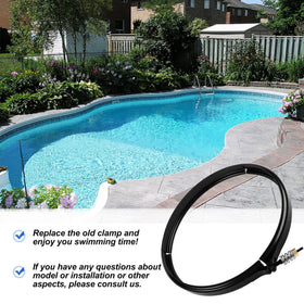 MAEIKOO tool-friendly clamp being tightened to prevent leaks