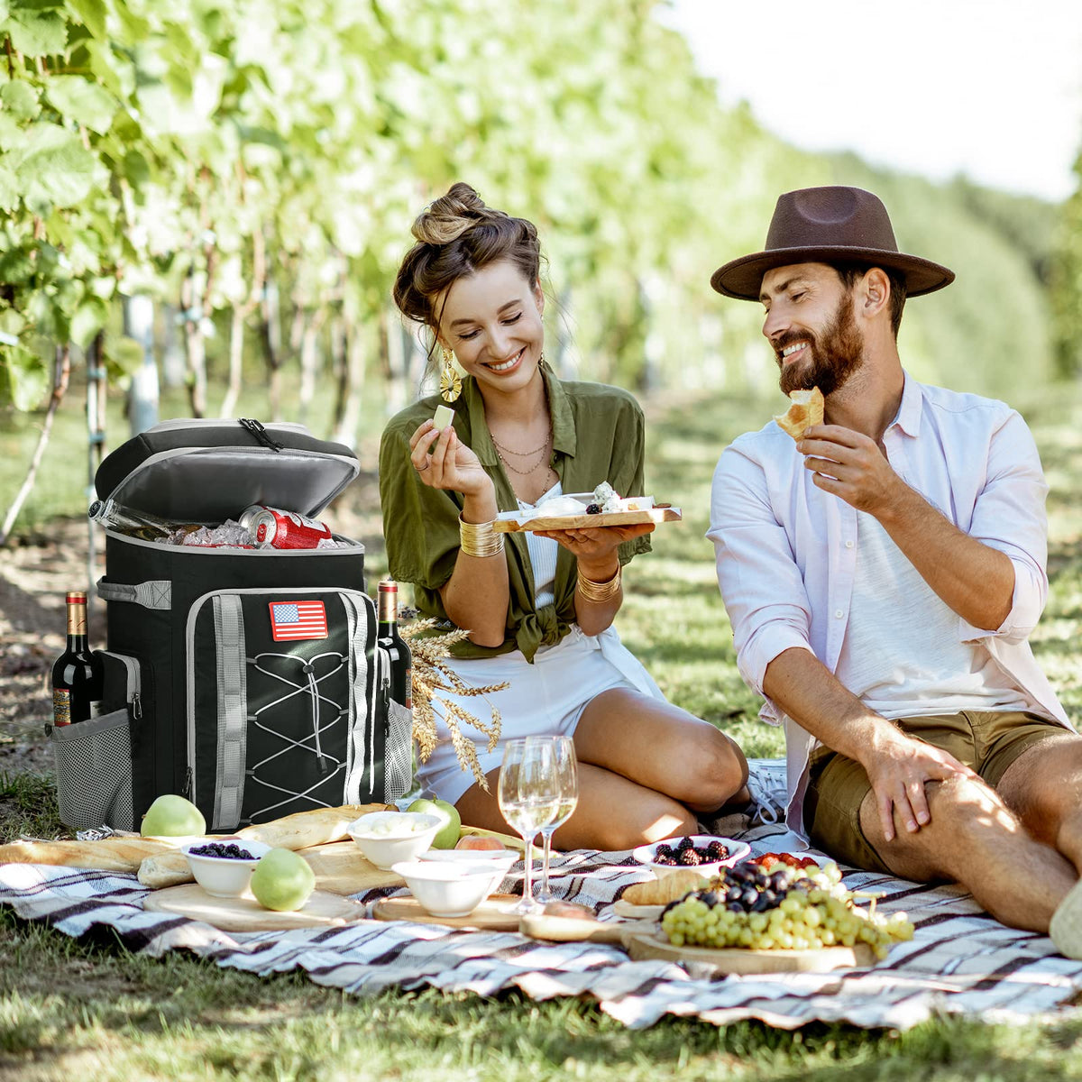 Maelstrom Backpack Cooler durable exterior suits outdoor adventures in any weather.