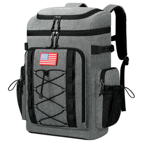 Maelstrom Backpack Cooler main compartment keeps beverages organized and cool for outings.