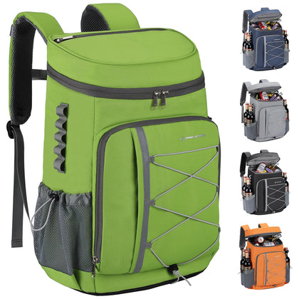 Maelstrom Cooler Backpack main compartment keeps drinks and meals organized.