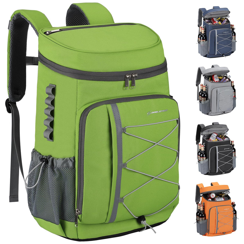 Maelstrom Cooler Backpack main compartment keeps drinks and meals organized.