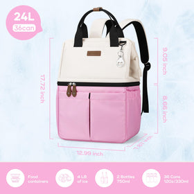 Maelstrom Cooler Backpack with front and side pockets for quick access.