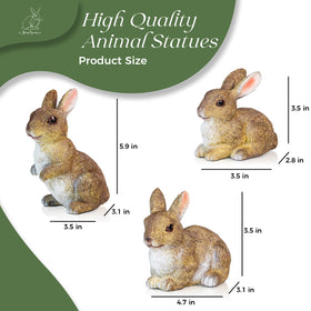Mageeki bunny garden decor close-up highlighting charm