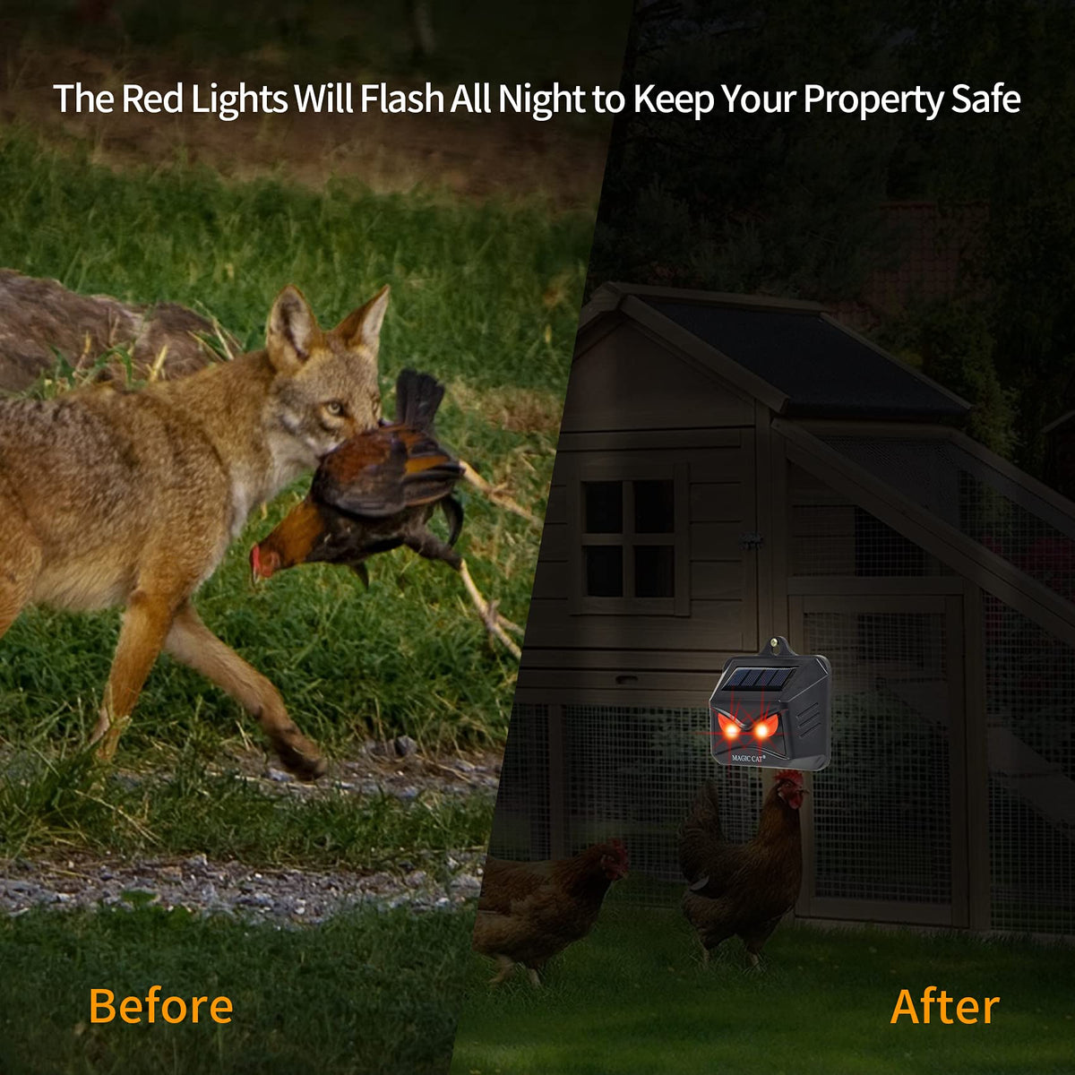 Magic Cat easy installation mounting 1-8 feet above ground
