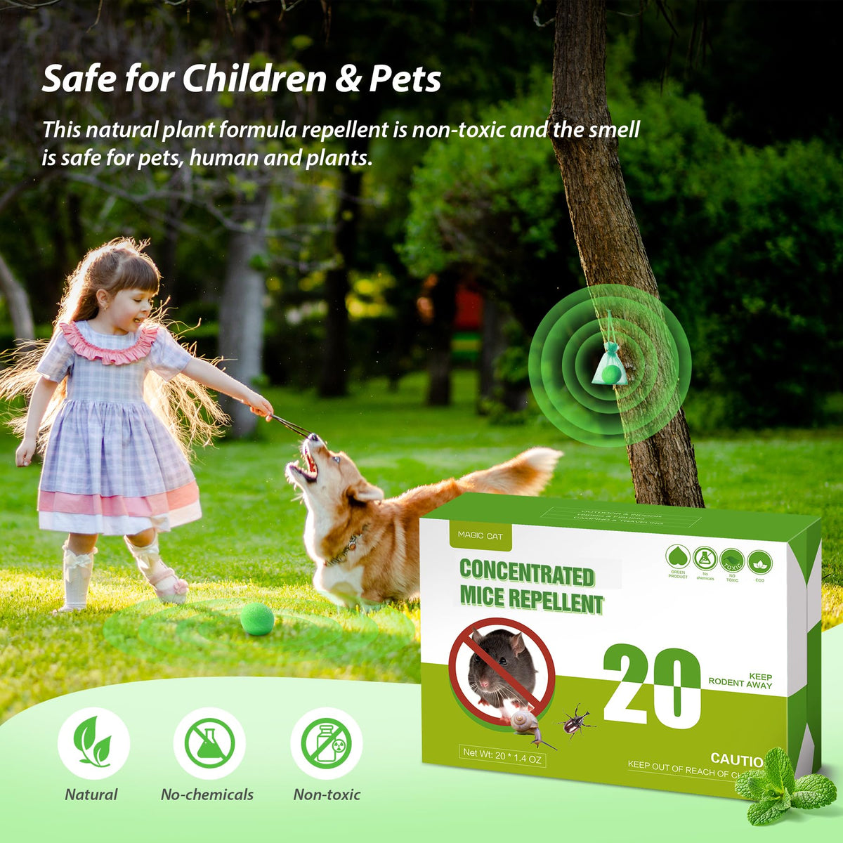 MAGIC CAT long-lasting rodent protection concept with up to 60 days.