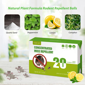 MAGIC CAT peppermint oil aroma highlighting plant-based pest deterrence.