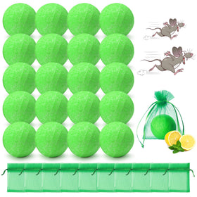 MAGIC CAT rodent-repellent balls pack shown for natural deterrence in homes.