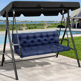 Spot-clean care of Magic Elephant outdoor cushion for tidy upkeep.