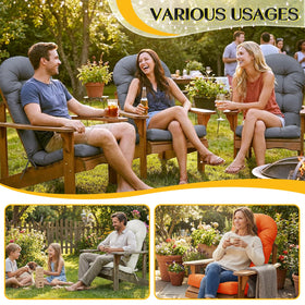 Magic Elephant easy-clean outdoor cushion dries quickly after spills