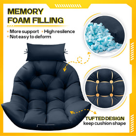 Magic Elephant memory foam close-up highlights supportive fill.