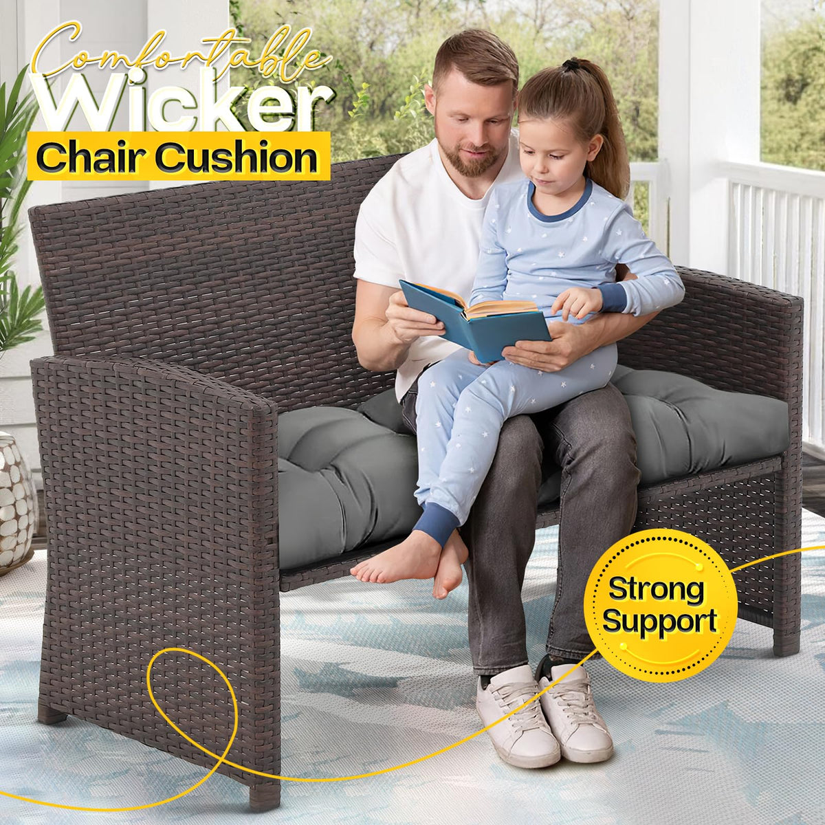 Magic Elephant multi-use cushion for indoor or outdoor seating