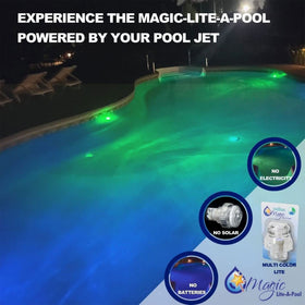 Easy installation shows water-powered LEDs without wiring or batteries