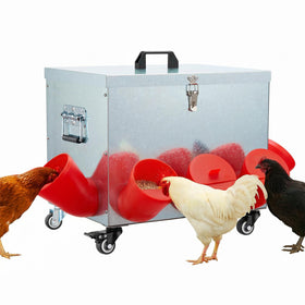 Magicfly large-capacity feeder suitable for chickens ducks and geese