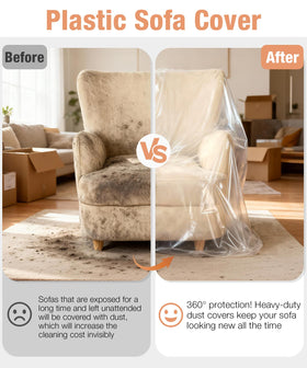 Magicheap 360-degree protection keeps furniture clean during moves and storage.