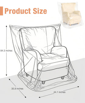 Magicheap easy-no-tools cover for quick furniture protection without hardware.