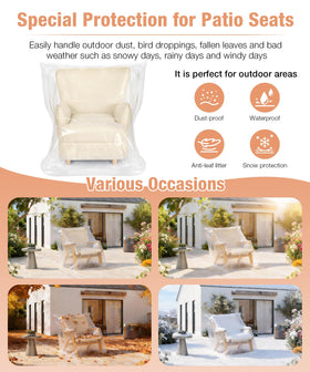 Magicheap outdoor protection cover guards against bird droppings and weather.
