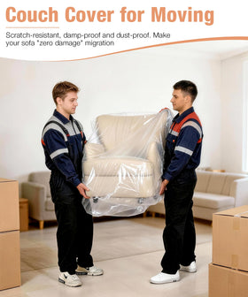 Magicheep heavy-duty 4mil material resists scratches during moving and setup.