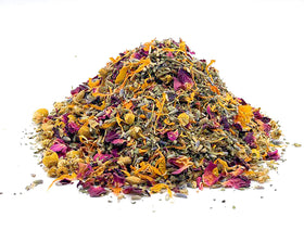 MagJo hand-mixed botanicals with no preservatives for safe coop use.