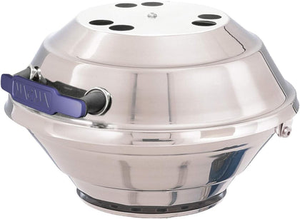 Magma A10-205 Marine Kettle exterior features mirror-polished stainless steel for durable marine use.