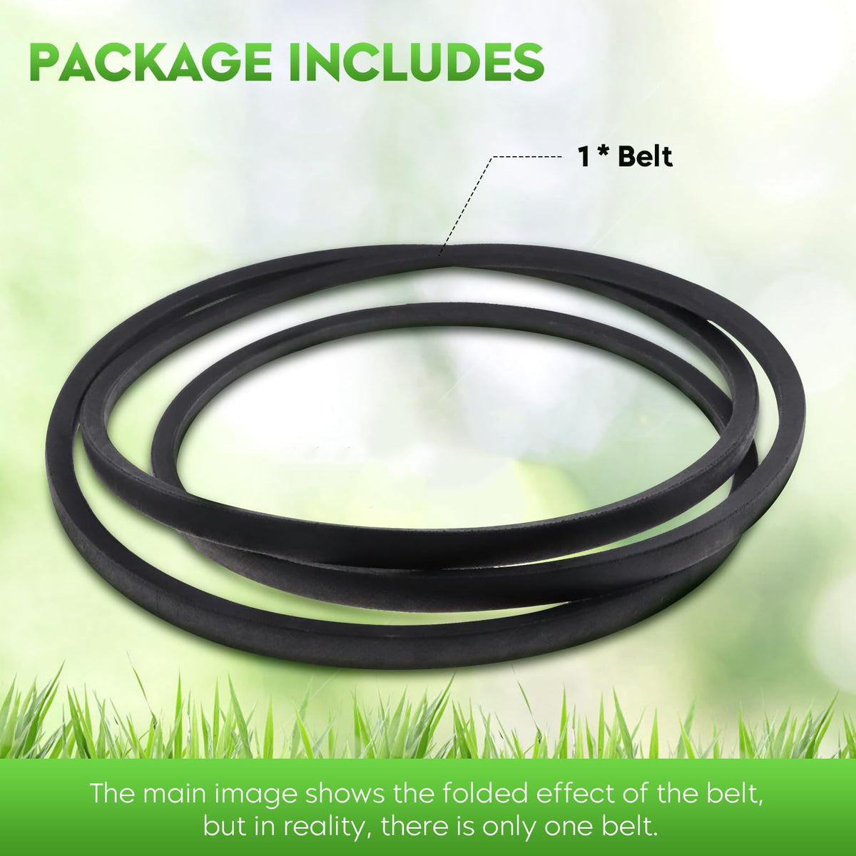 Magorfas 46-inch deck belt fits John Deere 240 with confident alignment.