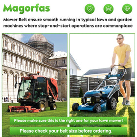 Magorfas aramid belt close-up demonstrates heat and oil resistance.