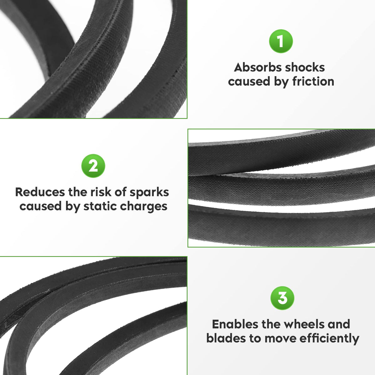Magorfas Snapper 704430 belt replacement image highlights compatibility.