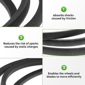 Magorfas Snapper 704430 belt replacement image highlights compatibility.