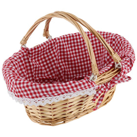 MAHIONG picnic and gift-ready wicker basket for stylish hosting