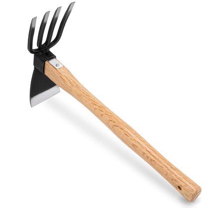 MAHOOMMAKH garden hoe blade for weeding, ideal for small beds and quick weed removal